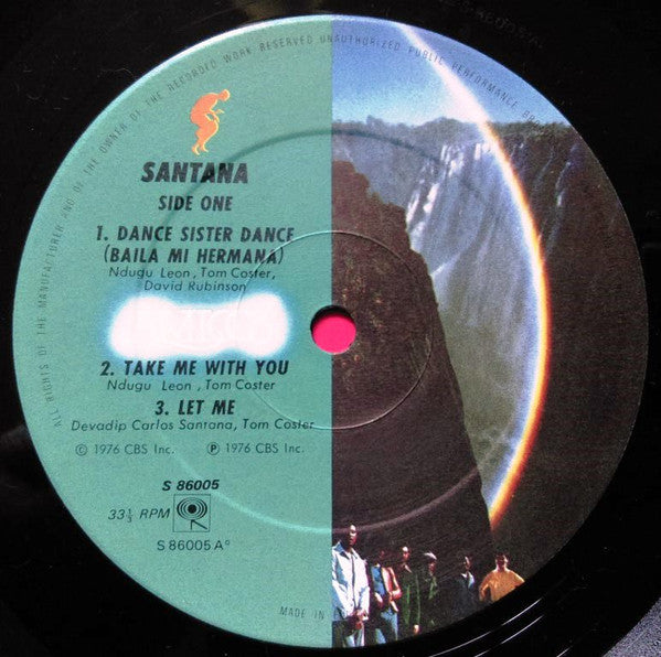 Santana : Amigos (LP, Album, Gat)