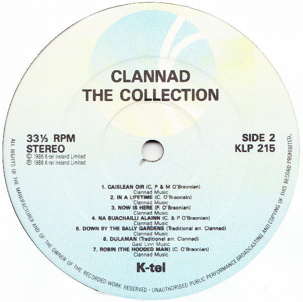Clannad : The Collection (LP, Comp)