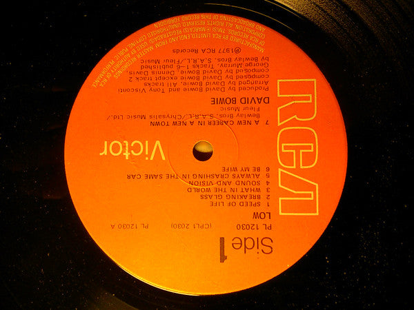 David Bowie : Low (LP, Album, RE)