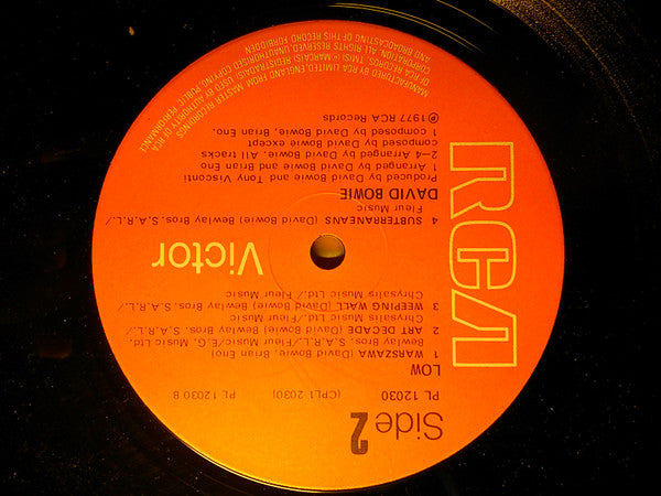 David Bowie : Low (LP, Album, RE)