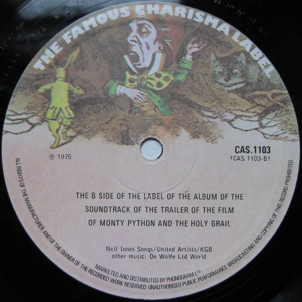 Monty Python : The Album Of The Soundtrack Of The Trailer Of The Film Of Monty Python And The Holy Grail (Executive Version) (LP, Album)