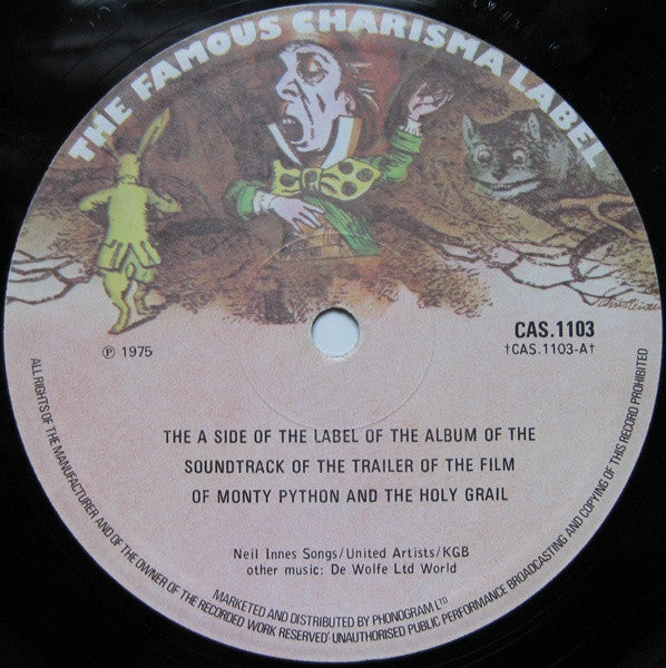 Monty Python : The Album Of The Soundtrack Of The Trailer Of The Film Of Monty Python And The Holy Grail (Executive Version) (LP, Album)