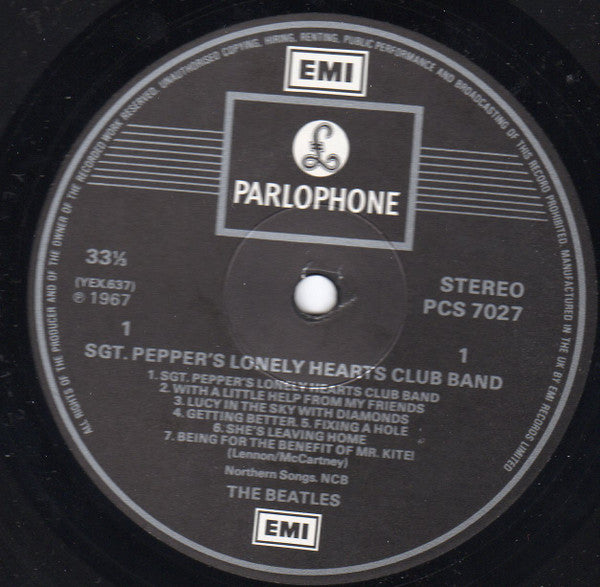 The Beatles : Sgt. Pepper's Lonely Hearts Club Band (LP, Album, RE, Gat)