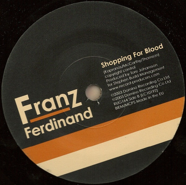 Franz Ferdinand : Darts Of Pleasure (7", Single)