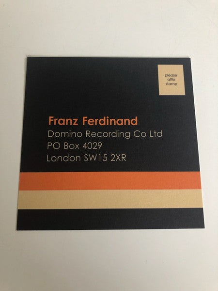 Franz Ferdinand : Darts Of Pleasure (7", Single)