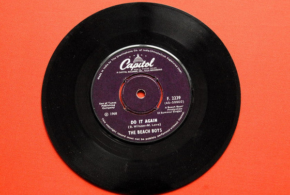 The Beach Boys : Do It Again (7", Single)