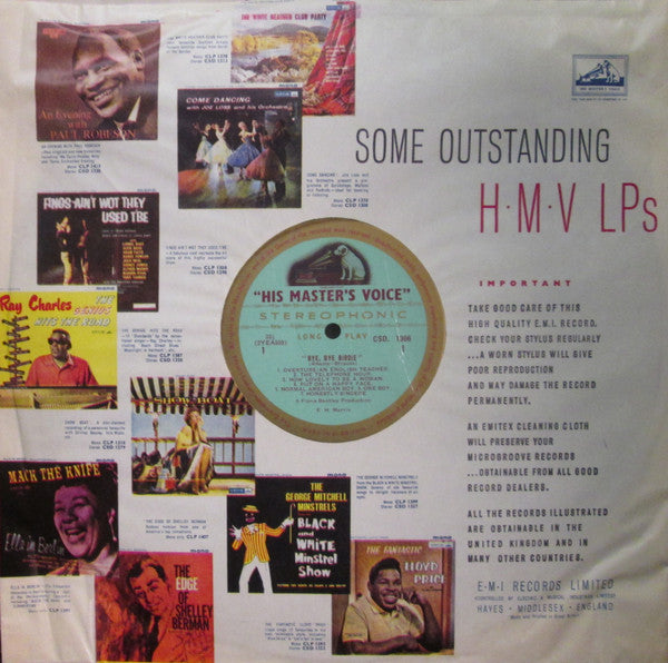 Sid James  *  Joyce Blair  *  Peter Gilmore  *  Dean Rogers (3) : Bye, Bye Birdie (LP, Album)