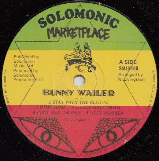 Bunny Wailer : Marketplace (LP, Album)