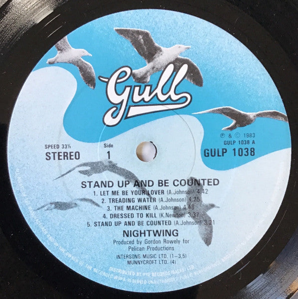 Nightwing : Stand Up And Be Counted (LP, Album)
