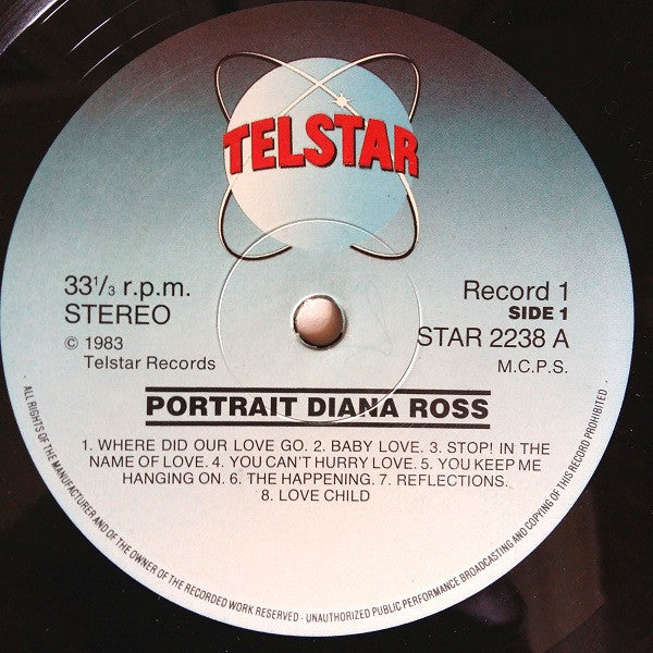 Diana Ross : Portrait - All Her Greatest Hits Volume 1 & 2 (2xLP, Comp, RE)