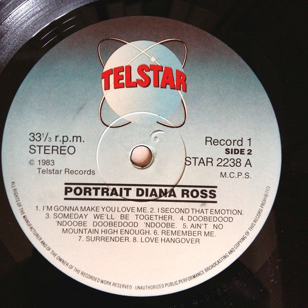 Diana Ross : Portrait - All Her Greatest Hits Volume 1 & 2 (2xLP, Comp, RE)