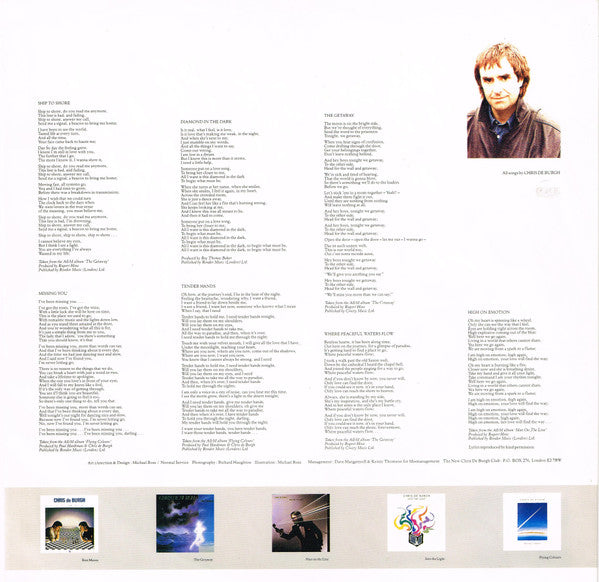 Chris de Burgh : Spark To A Flame (The Very Best Of Chris de Burgh) (LP, Comp, Club)