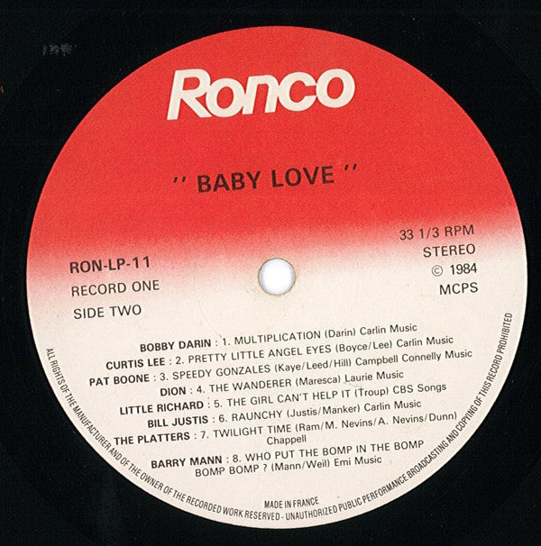Various : Baby Love (32 Rockin' Great Tracks) / Lemon Popsicle 5 (2xLP, Comp)