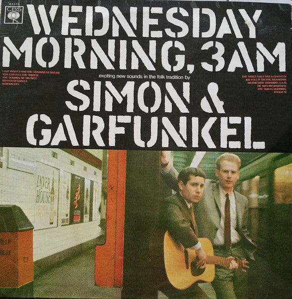 Simon & Garfunkel : Wednesday Morning, 3 A.M. (LP, Album, RE)