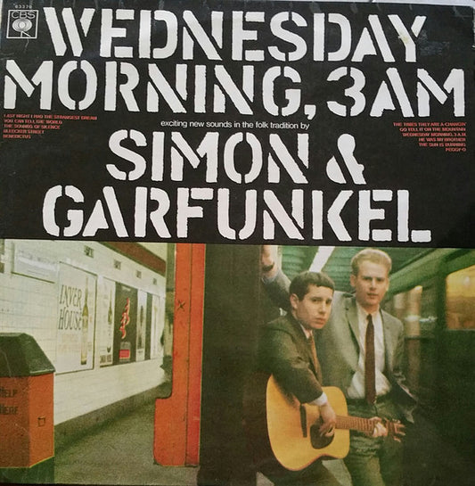 Simon & Garfunkel : Wednesday Morning, 3 A.M. (LP, Album, RE)