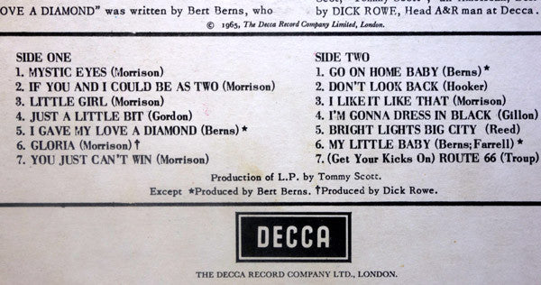 Them (3) : The "Angry" Young Them! (LP, Album, Mono, RP)