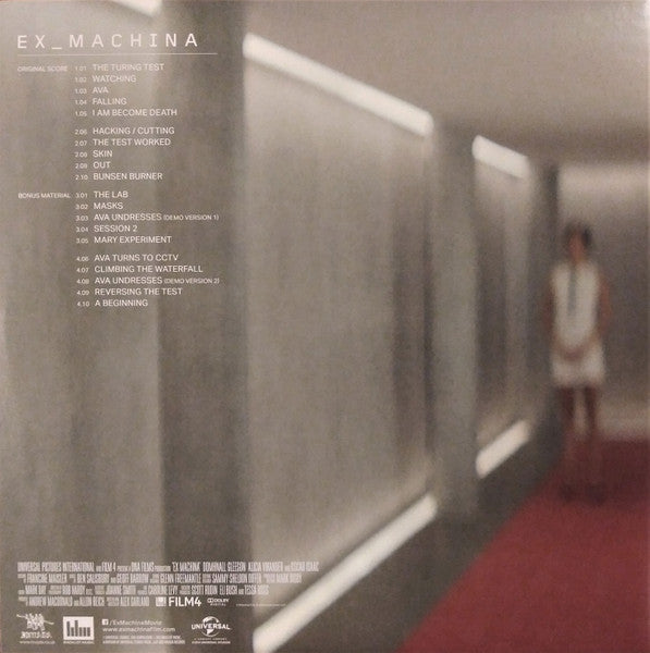 Ben Salisbury And Geoff Barrow : Ex_Machina (Original Motion Picture Soundtrack) (2xLP, Ltd, Whi)