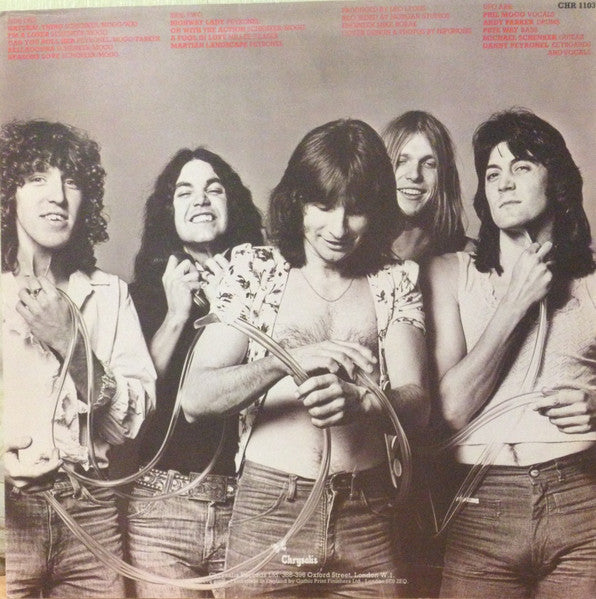 UFO (5) : No Heavy Petting (LP, Album, IRM)