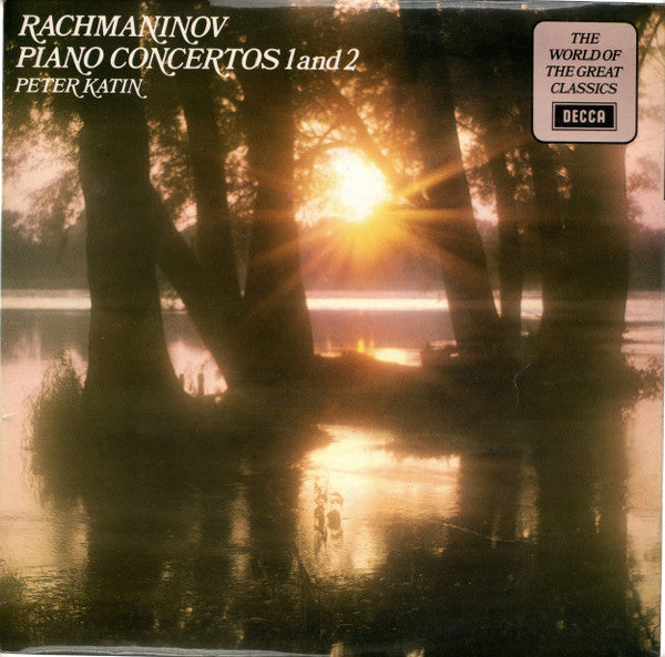 Sergei Rachmaninoff, Peter Katin : Piano Concertos 1 And 2 (LP, Comp, RE)