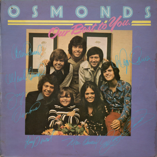 Osmonds* : Our Best To You (LP, Comp)