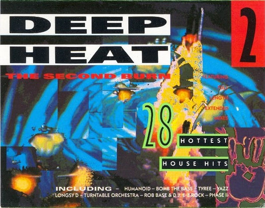 Various : Deep Heat 2 - The Second Burn (2xCass, Comp)