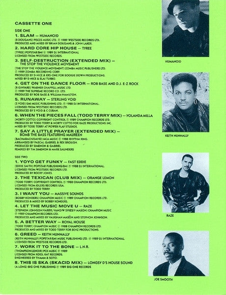 Various : Deep Heat 2 - The Second Burn (2xCass, Comp)