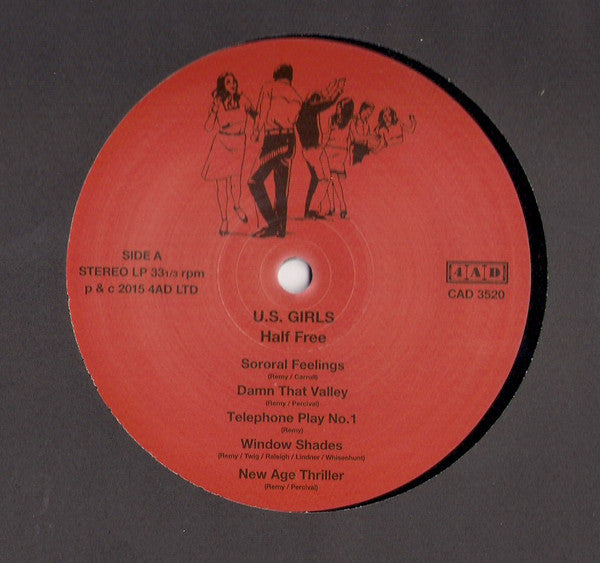 U.S. Girls : Half Free (LP, Album)