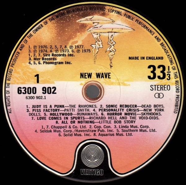 Various : New Wave (LP, Comp)