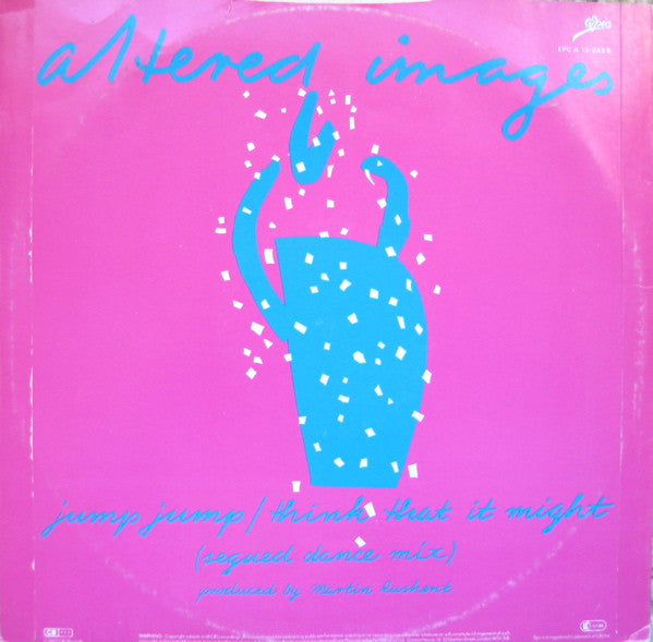Altered Images : Pinky Blue (3-Track Dance Mix) (12", Single)