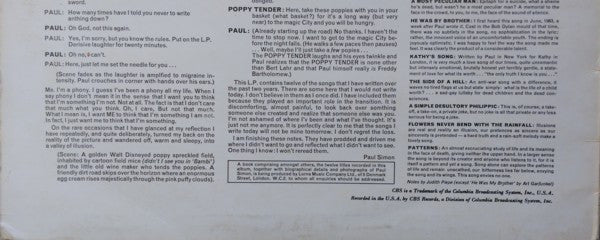 Paul Simon : The Paul Simon Song Book (LP, Album, RE)