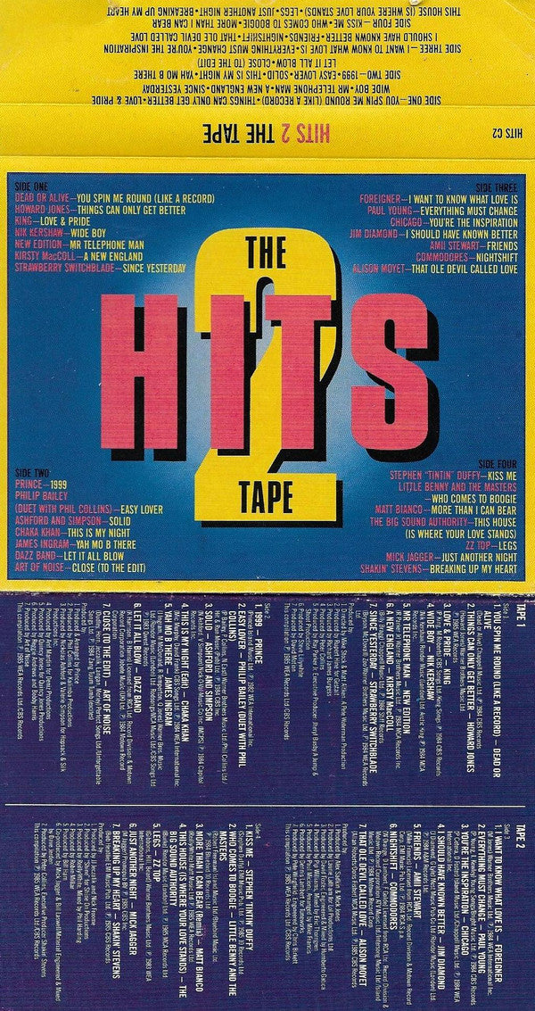Various : Hits 2 The Tape (2xCass, Comp)