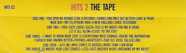 Various : Hits 2 The Tape (2xCass, Comp)