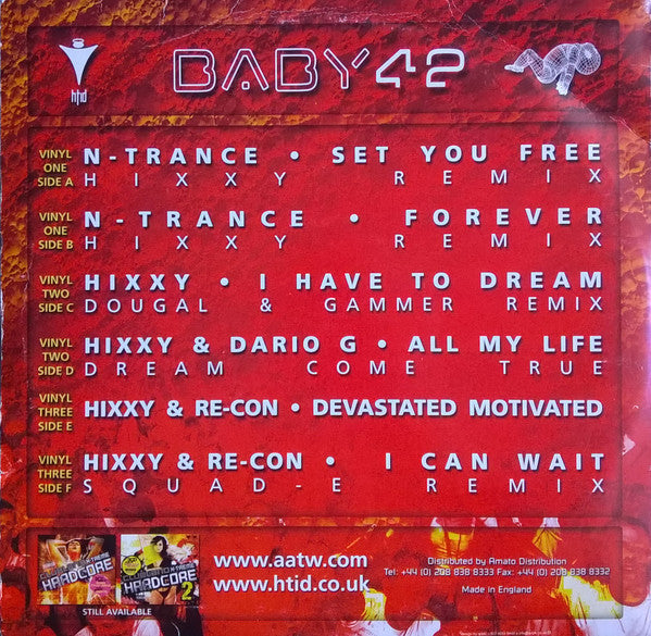 N-Trance • Hixxy • Dario G • Re-Con : Hixxy EP (3x12", EP)