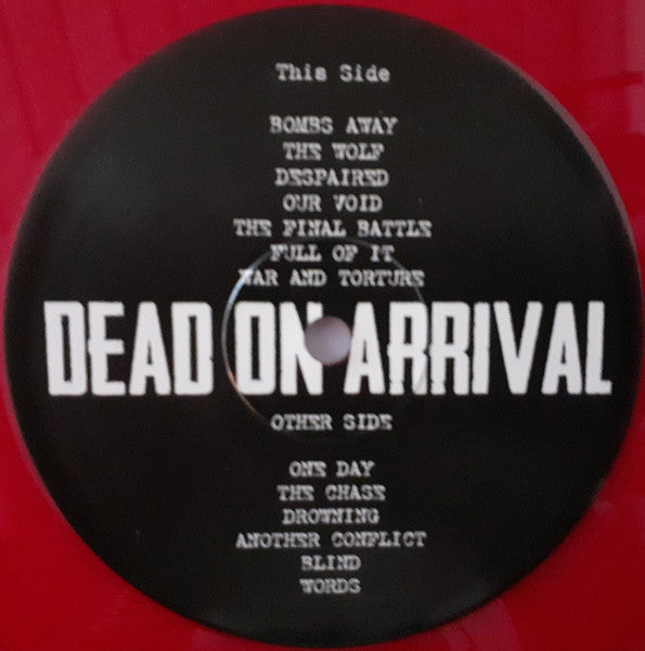 Wolfhour : Dead On Arrival (LP, Red)