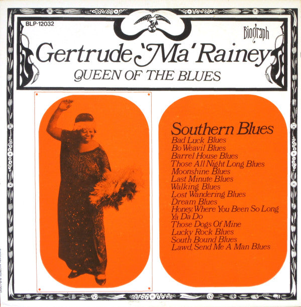 Ma Rainey : Queen Of The Blues (Volume 3 1923-1924) (LP, Comp)