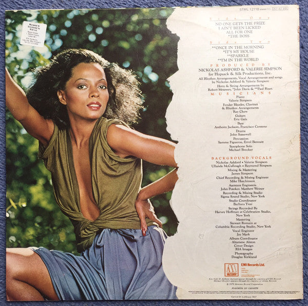 Diana Ross : The Boss (LP, Album)