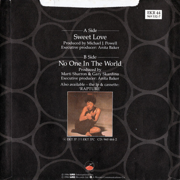 Anita Baker : Sweet Love (7", Sil)