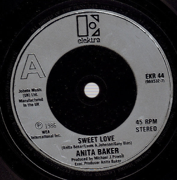 Anita Baker : Sweet Love (7", Sil)