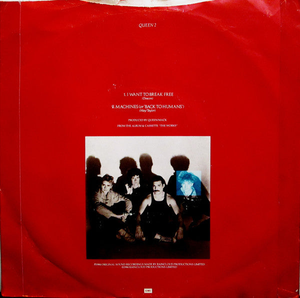 Queen : I Want To Break Free (7", Single, JPG)