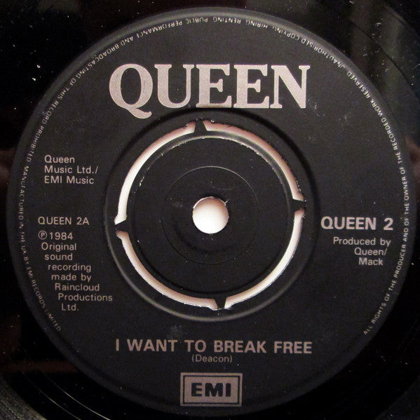 Queen : I Want To Break Free (7", Single, JPG)
