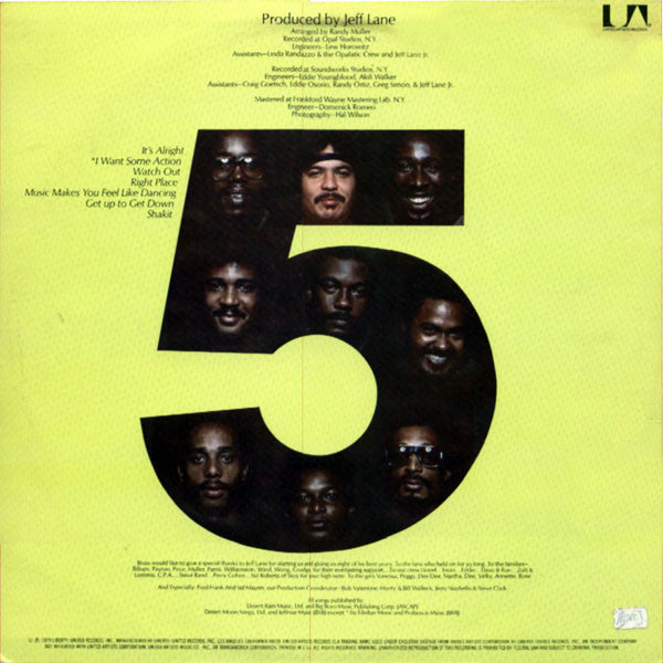 Brass Construction : Brass Construction 5 (LP, Album)