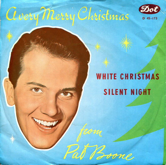 Pat Boone : White Christmas (7", Single)