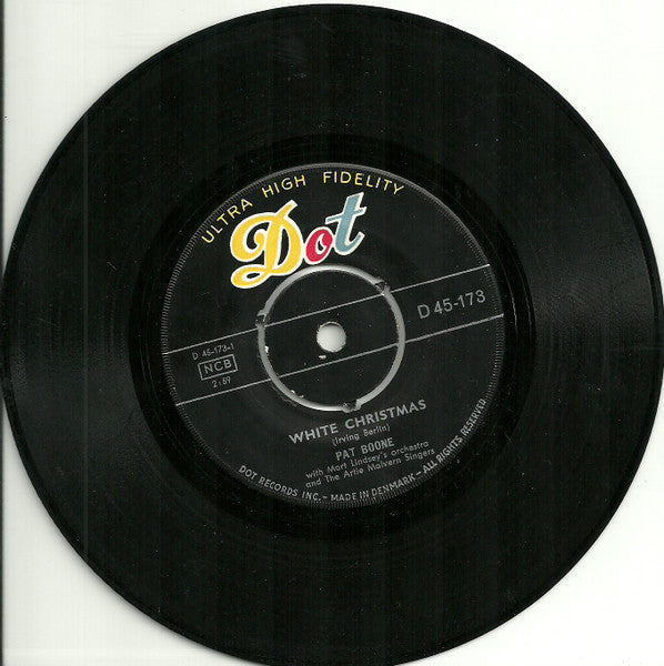 Pat Boone : White Christmas (7", Single)