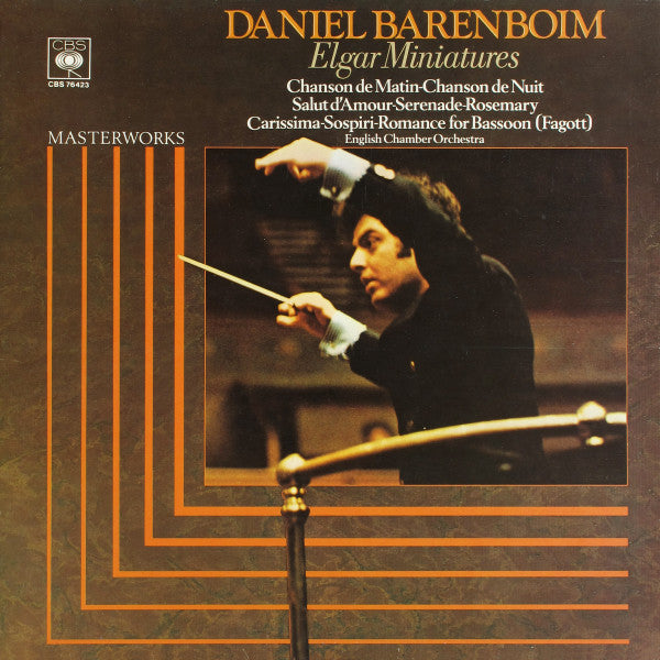 Elgar*, Daniel Barenboim, English Chamber Orchestra : Elgar Miniatures (LP)