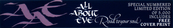 All About Eve : Road To Your Soul (12", Ltd, Num)