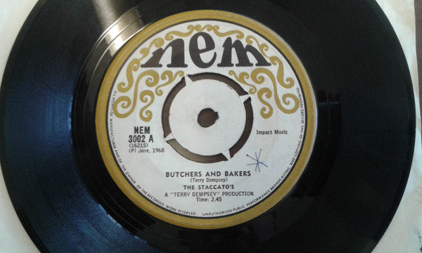 The Staccatos (2) : Butchers And Bakers (7")