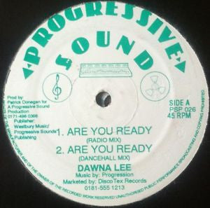 Dawna Lee : Are You Ready (12", Single)