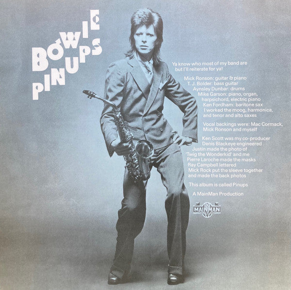 Bowie* : Pinups (LP, Album)