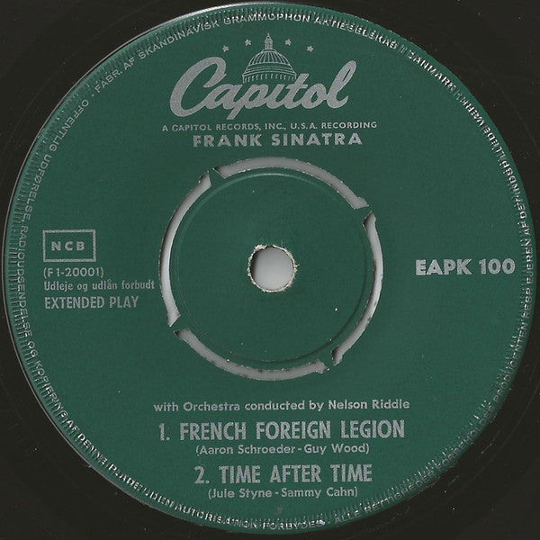 Frank Sinatra : French Foreign Legion (7", EP)