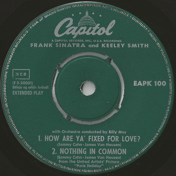 Frank Sinatra : French Foreign Legion (7", EP)